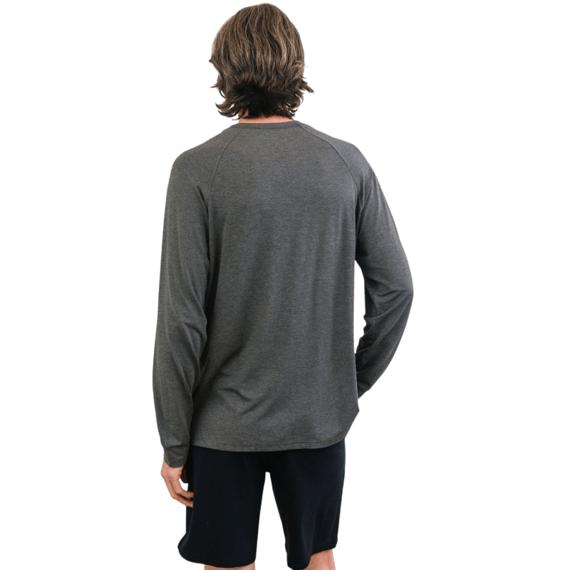 Cozy Earth Men's Bamboo Stretch-Knit Long Sleeve - T-Shirts - SwagWear