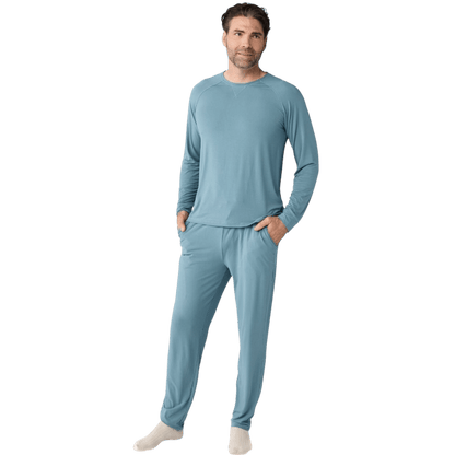 Cozy Earth Men's Bamboo Stretch-Knit Long Sleeve - T-Shirts - SwagWear
