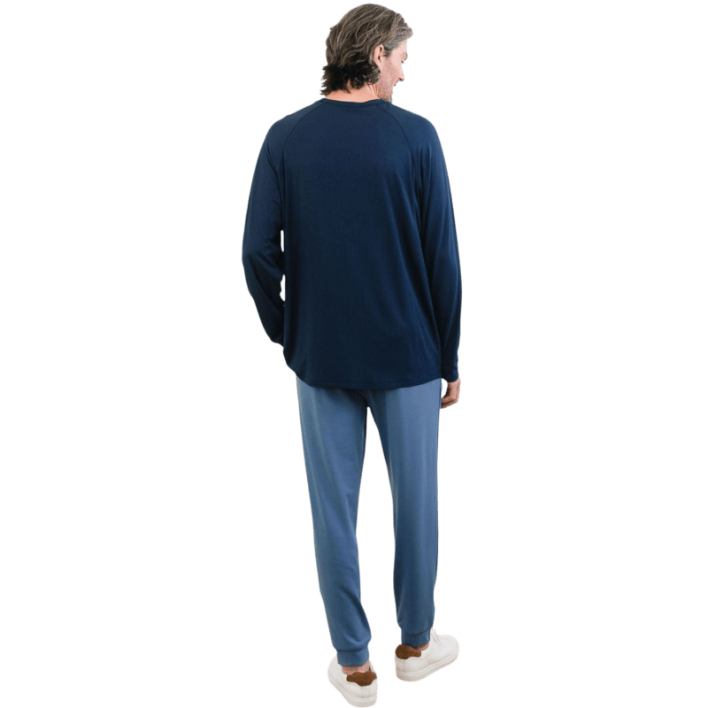 Cozy Earth Men's Bamboo Stretch-Knit Long Sleeve - T-Shirts - SwagWear