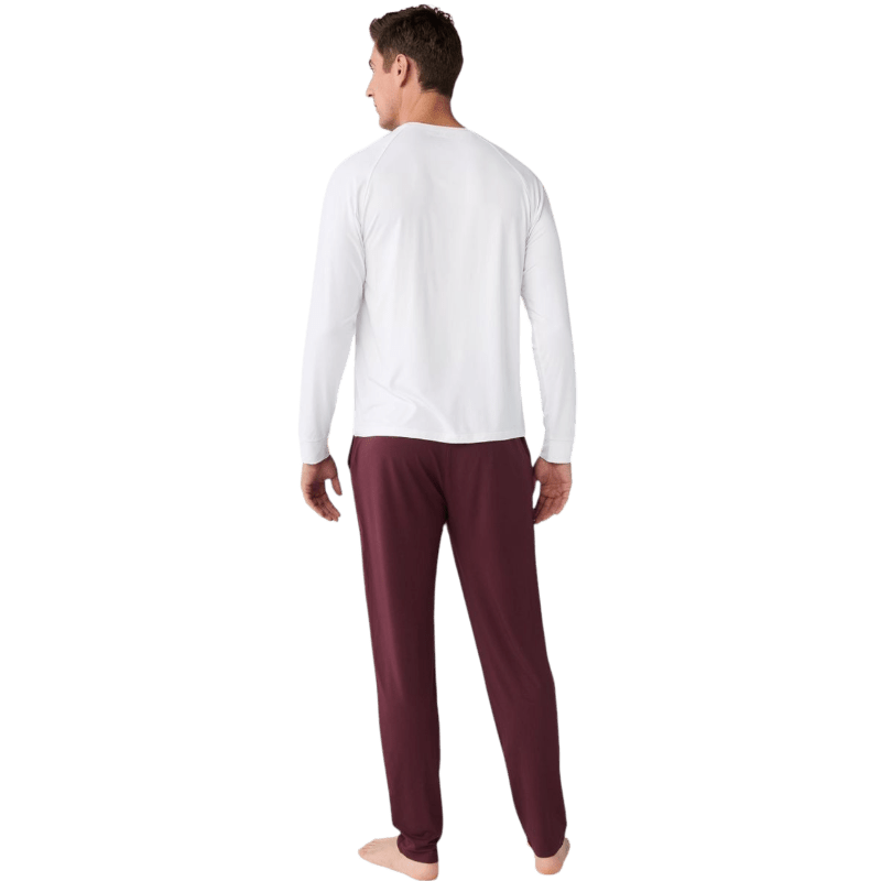 Cozy Earth Men's Bamboo Stretch-Knit Long Sleeve - T-Shirts - SwagWear