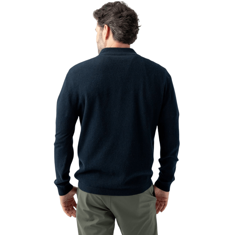 Cozy Earth Men's Quarter Zip Sweater - Sweaters - SwagWear