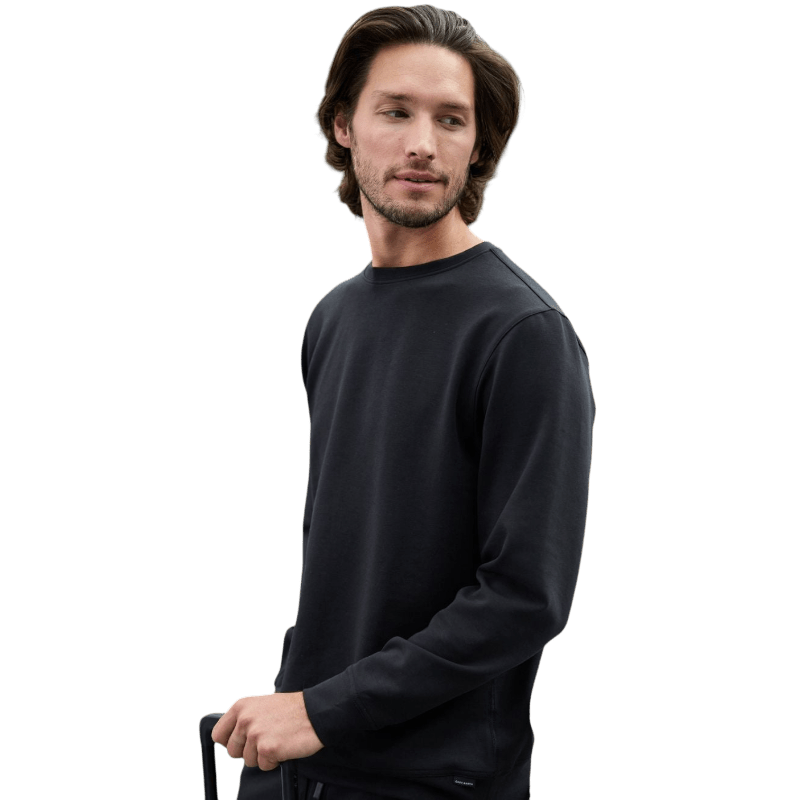 Cozy Earth Men's StretchTech Crewneck - Sweatshirts - SwagWear
