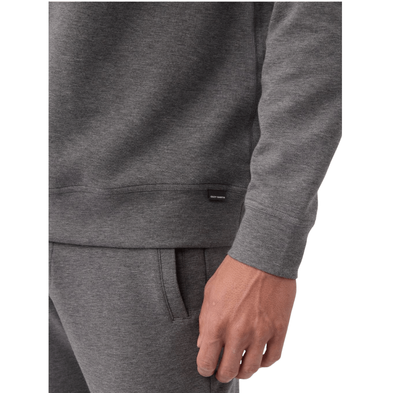 Cozy Earth Men's StretchTech Crewneck - Sweatshirts - SwagWear
