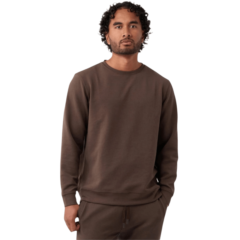 Cozy Earth Men's StretchTech Crewneck - Sweatshirts - SwagWear
