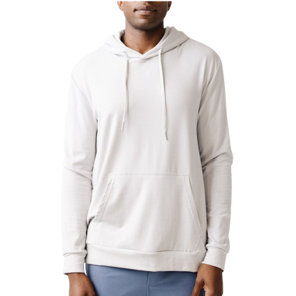 Cozy earth Men’s Ultra-Soft Bamboo Hoodie - Light Grey / S - Hoodies