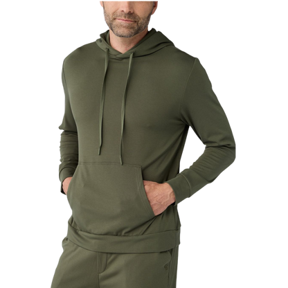 Cozy earth Men’s Ultra-Soft Bamboo Hoodie - Olive / S - Hoodies