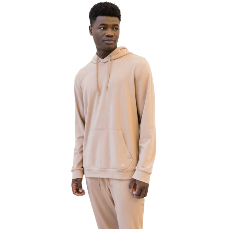 Cozy earth Men’s Ultra-Soft Bamboo Hoodie - Timber / S - Hoodies