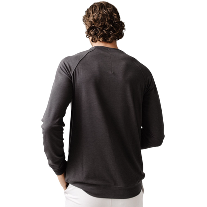 Cozy Earth Men’s Ultra-Soft Bamboo Pullover Crew - Sweatshirts
