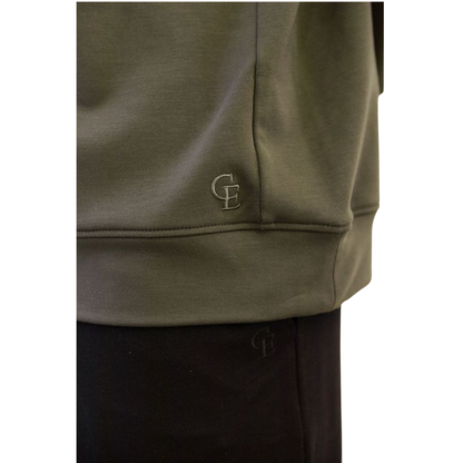 Cozy Earth Men’s Ultra-Soft Bamboo Pullover Crew - Sweatshirts