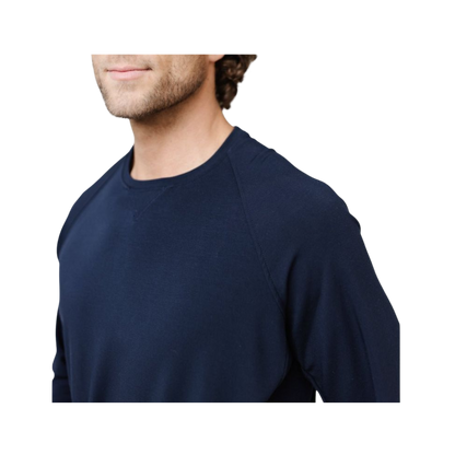 Cozy Earth Men’s Ultra-Soft Bamboo Pullover Crew - Sweatshirts