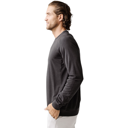 Cozy Earth Men’s Ultra-Soft Bamboo Pullover Crew - Sweatshirts