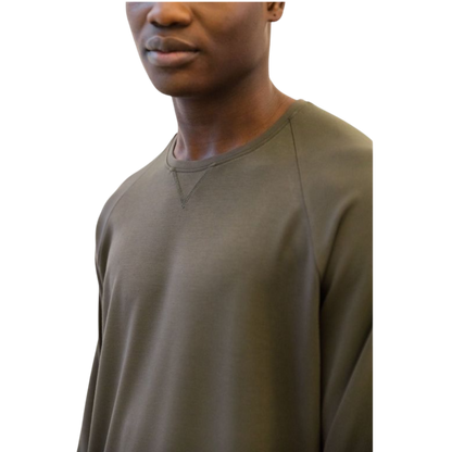 Cozy Earth Men’s Ultra-Soft Bamboo Pullover Crew - Sweatshirts
