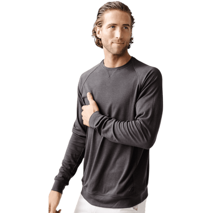 Cozy Earth Men's Ultra-Soft Bamboo Pullover Crew - Sweatshirts - SwagWear