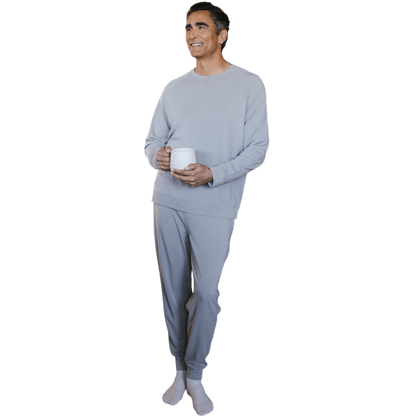 Cozy Earth Men's Ultra-Soft Bamboo Pullover Crew - Sweatshirts - SwagWear