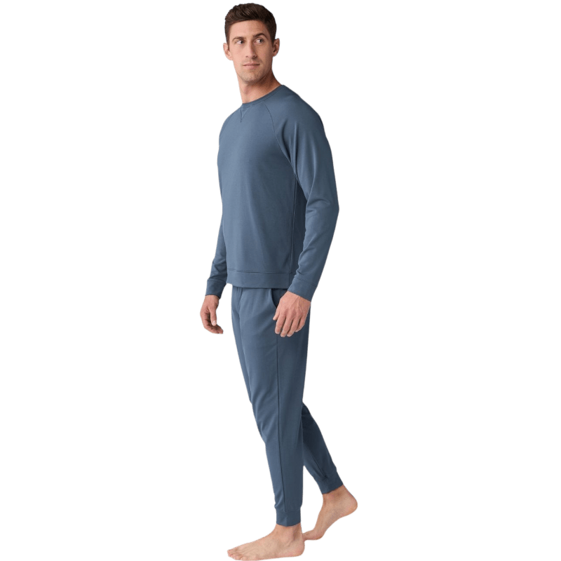 Cozy Earth Men's Ultra-Soft Bamboo Pullover Crew - Sweatshirts - SwagWear