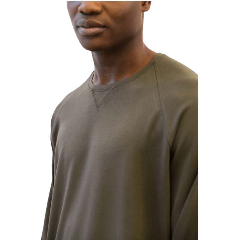 Cozy Earth Men's Ultra-Soft Bamboo Pullover Crew - Sweatshirts - SwagWear