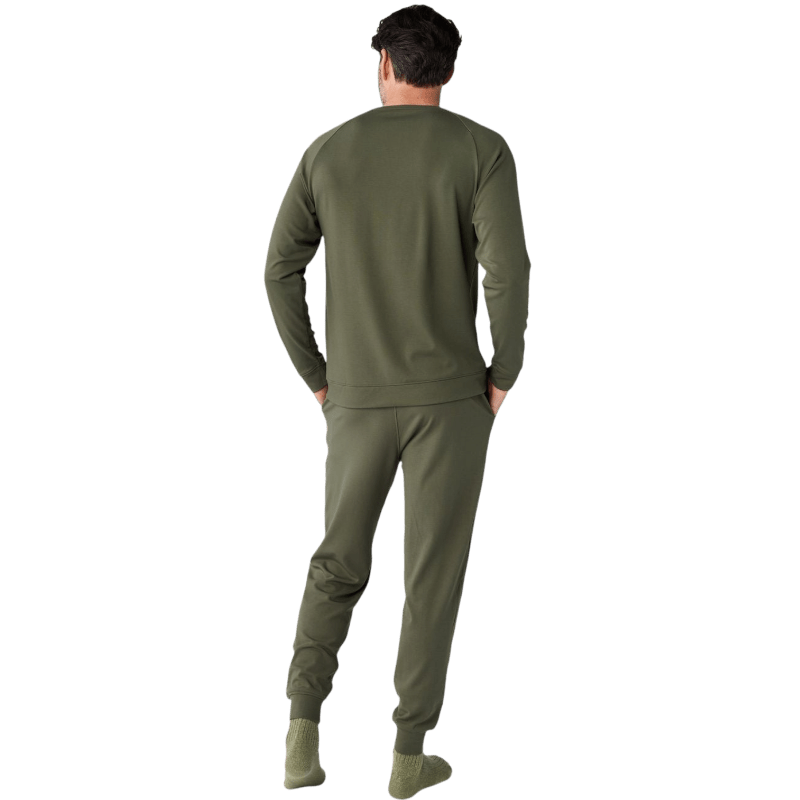 Cozy Earth Men's Ultra-Soft Bamboo Pullover Crew - Sweatshirts - SwagWear