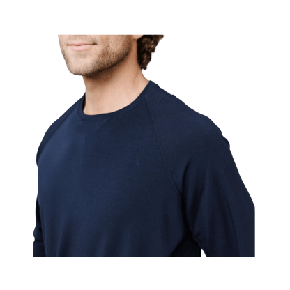 Cozy Earth Men's Ultra-Soft Bamboo Pullover Crew - Sweatshirts - SwagWear