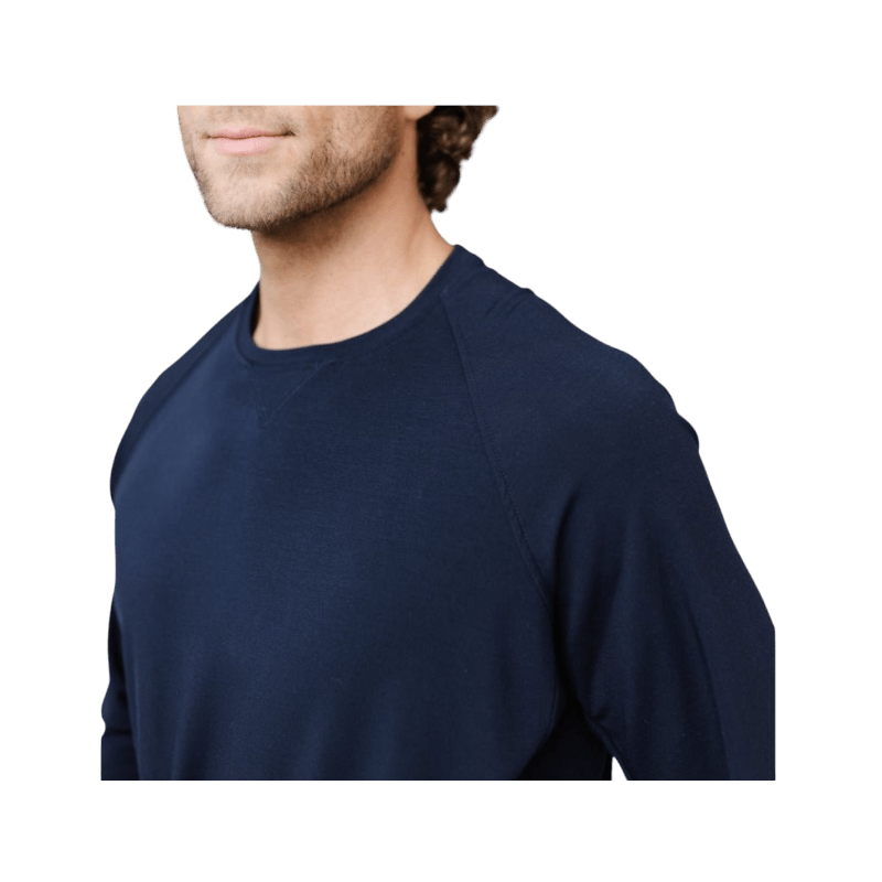 Cozy Earth Men's Ultra-Soft Bamboo Pullover Crew - Sweatshirts - SwagWear