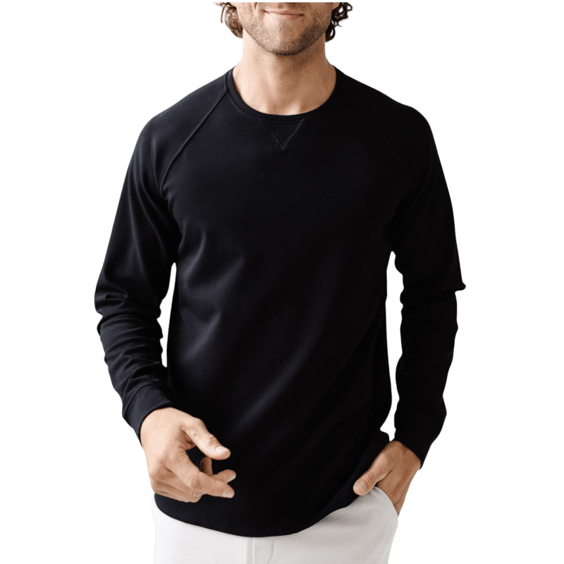 Cozy Earth Men's Ultra-Soft Bamboo Pullover Crew - Sweatshirts - SwagWear