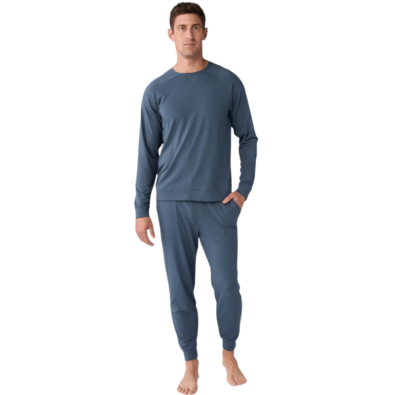 Cozy Earth Men's Ultra-Soft Bamboo Pullover Crew - Sweatshirts - SwagWear