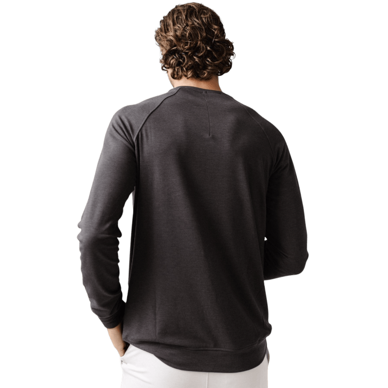 Cozy Earth Men's Ultra-Soft Bamboo Pullover Crew - Sweatshirts - SwagWear