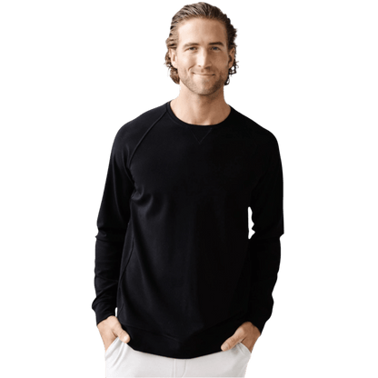 Cozy Earth Men's Ultra-Soft Bamboo Pullover Crew - Sweatshirts - SwagWear