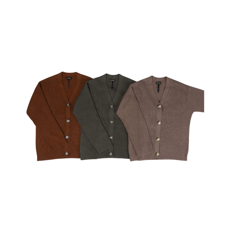 Cozy Earth Oversized Classic Cardigan - Cardigans