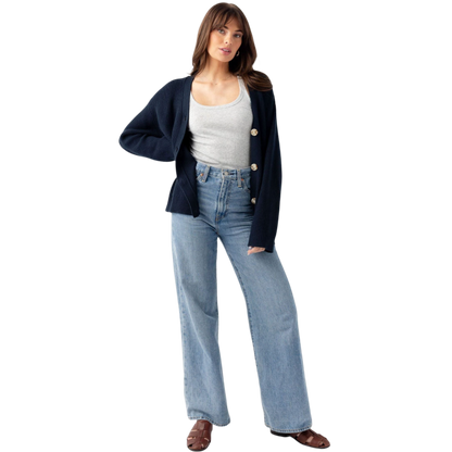 Cozy Earth Oversized Classic Cardigan - Cardigans