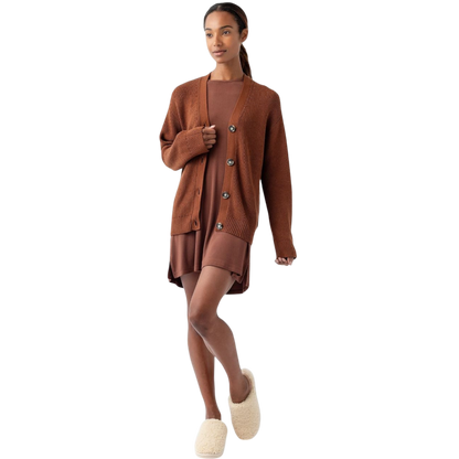 Cozy Earth Oversized Classic Cardigan - Cardigans