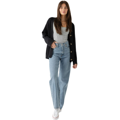 Cozy Earth Oversized Classic Cardigan - Cardigans