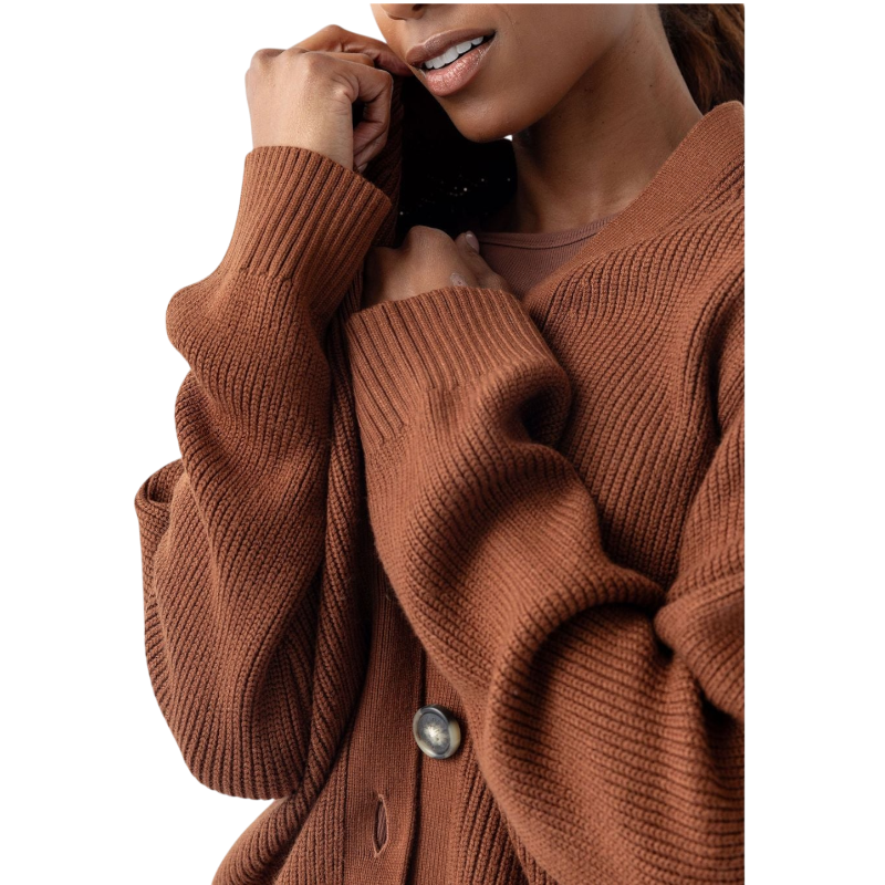 Cozy Earth Oversized Classic Cardigan - Cardigans
