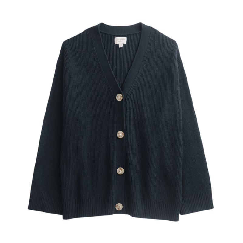 Cozy Earth Oversized Classic Cardigan - Cardigans