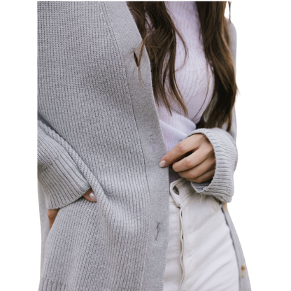 Cozy Earth Oversized Classic Cardigan - Cardigans