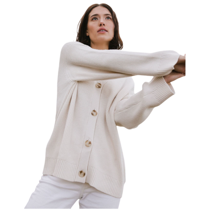 Cozy Earth Oversized Classic Cardigan - Cardigans