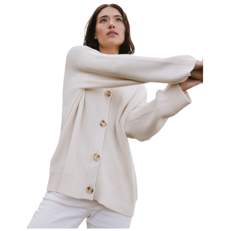 Cozy Earth Oversized Classic Cardigan - Cardigans