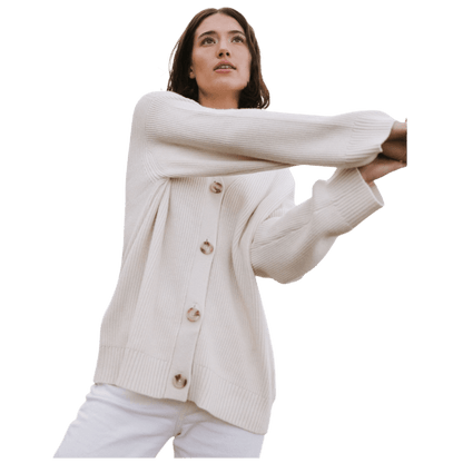Cozy Earth Oversized Classic Cardigan - Cardigans - SwagWear