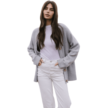 Cozy Earth Oversized Classic Cardigan - Cardigans - SwagWear