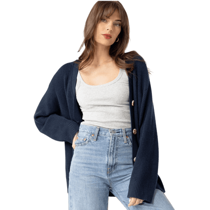 Cozy Earth Oversized Classic Cardigan - Cardigans - SwagWear