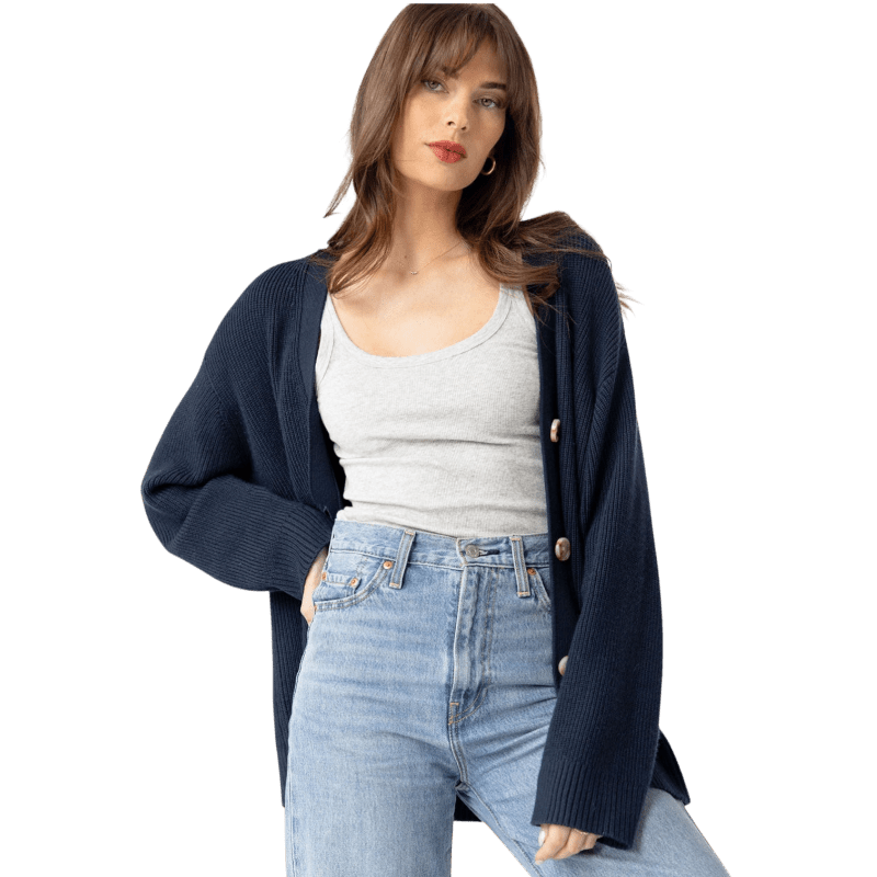 Cozy Earth Oversized Classic Cardigan - Cardigans - SwagWear