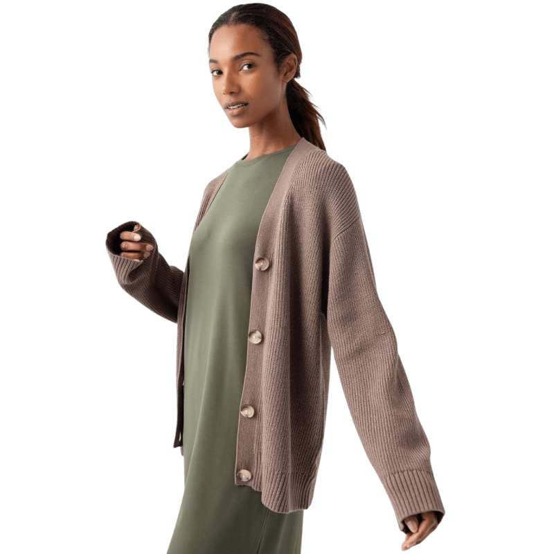 Cozy Earth Oversized Classic Cardigan - Cardigans - SwagWear