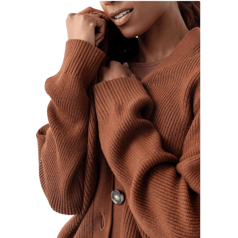Cozy Earth Oversized Classic Cardigan - Cardigans - SwagWear