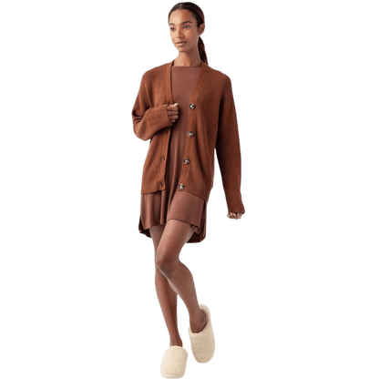 Cozy Earth Oversized Classic Cardigan - Cardigans - SwagWear