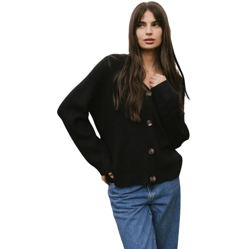 Cozy Earth Oversized Classic Cardigan - Cardigans - SwagWear