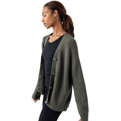 Cozy Earth Oversized Classic Cardigan - Cardigans - SwagWear