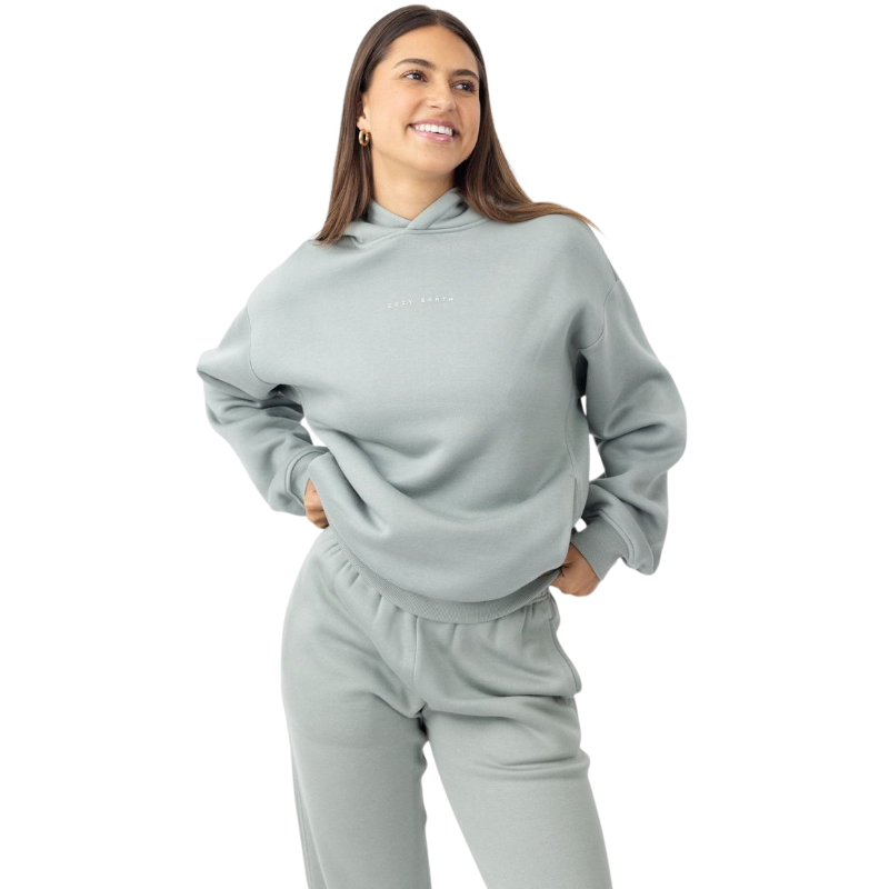 Cozy Earth Women’s CityScape Hoodie - Haze / XS - Hoodies