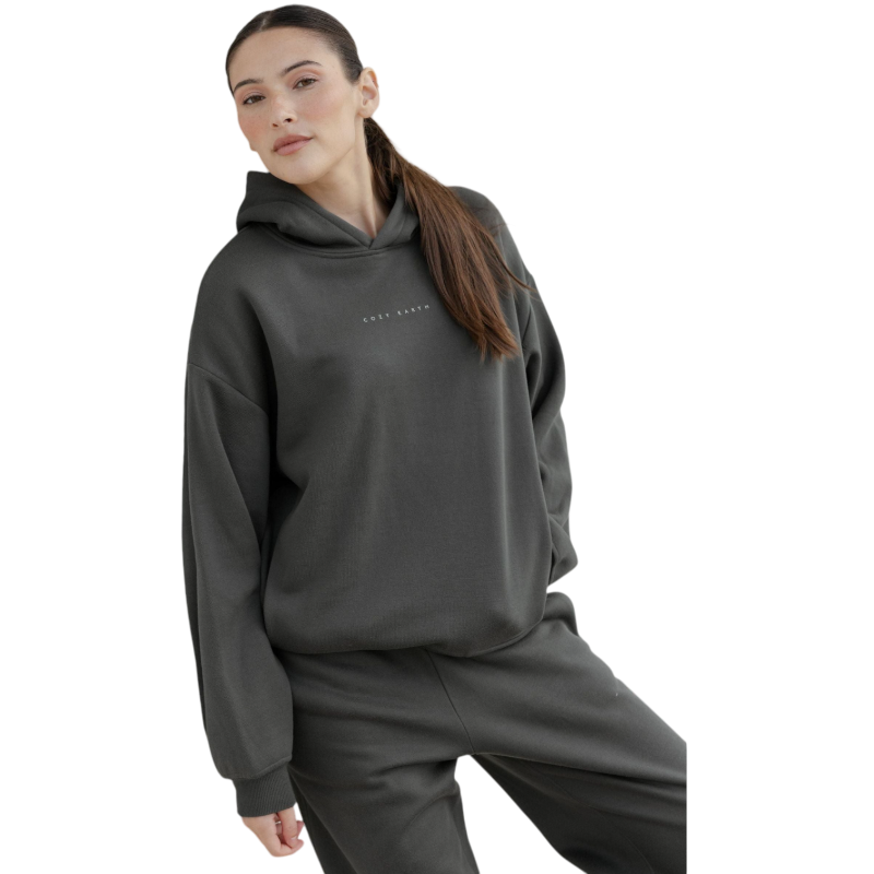 Cozy Earth Women’s CityScape Hoodie - Spruce / XS - Hoodies