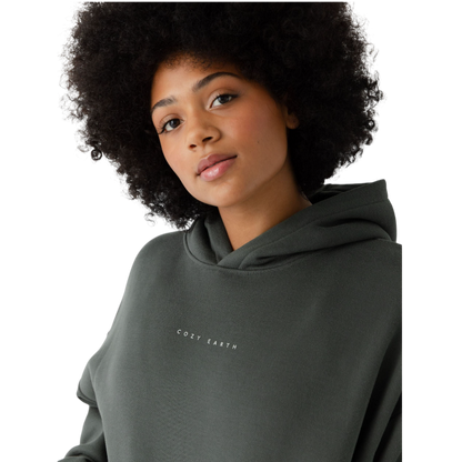 Cozy Earth Women’s CityScape Hoodie - Storm / XS - Hoodies