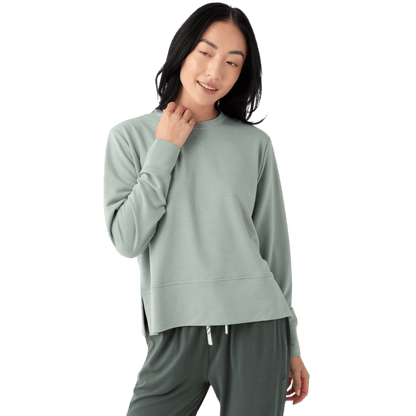 Cozy Earth Women's StudioLite Crewneck - Sweatshirts - SwagWear