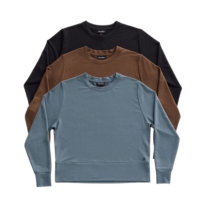 Cozy Earth Women's StudioLite Crewneck - Sweatshirts - SwagWear